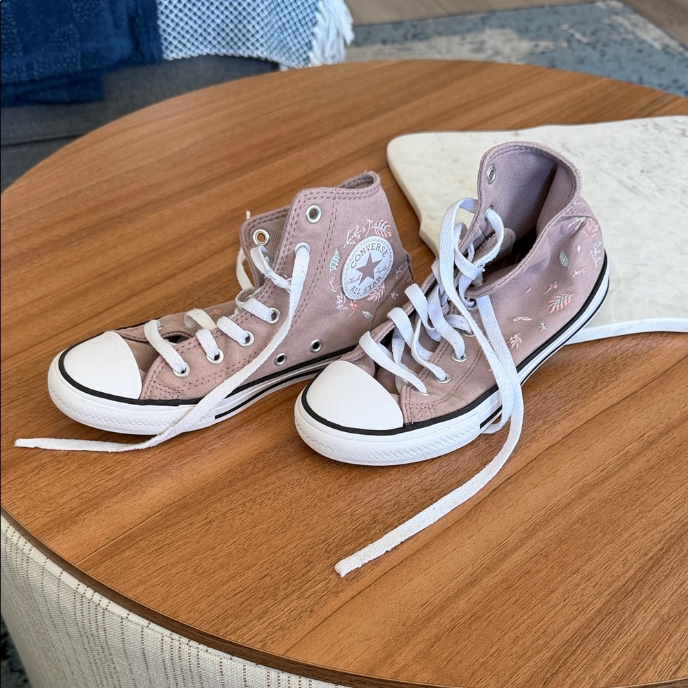 Converse Girl High-Top Sneakers - Picture 2 of 11
